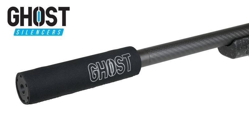 Ghost Silencers Sleeve Neoprene Black 32x150mm