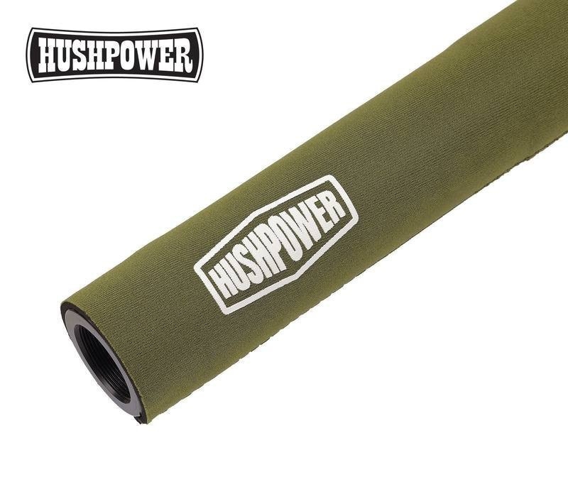 Hushpower Neoprene Silencer Cover Olive 320x40mm