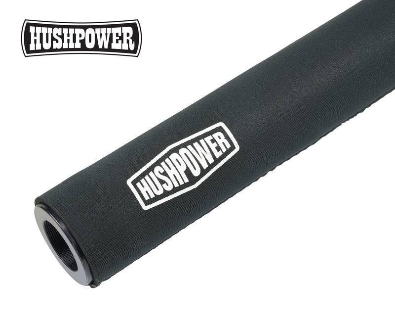Hushpower Neoprene Magnum Silencer Cover Black 320x44mm