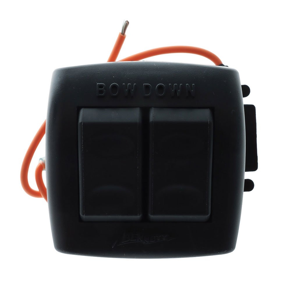 Bennett M120 Sport Trim Tab Kit 10 x 12 with Auto Tab Retractors and Rocker Switch