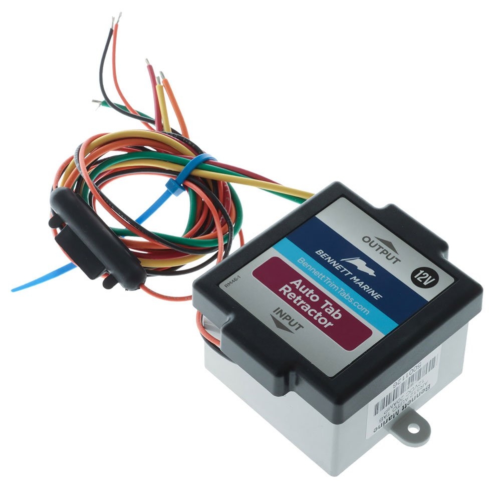 Bennett M120 Sport Trim Tab Kit 10 x 12 with Auto Tab Retractors and Rocker Switch