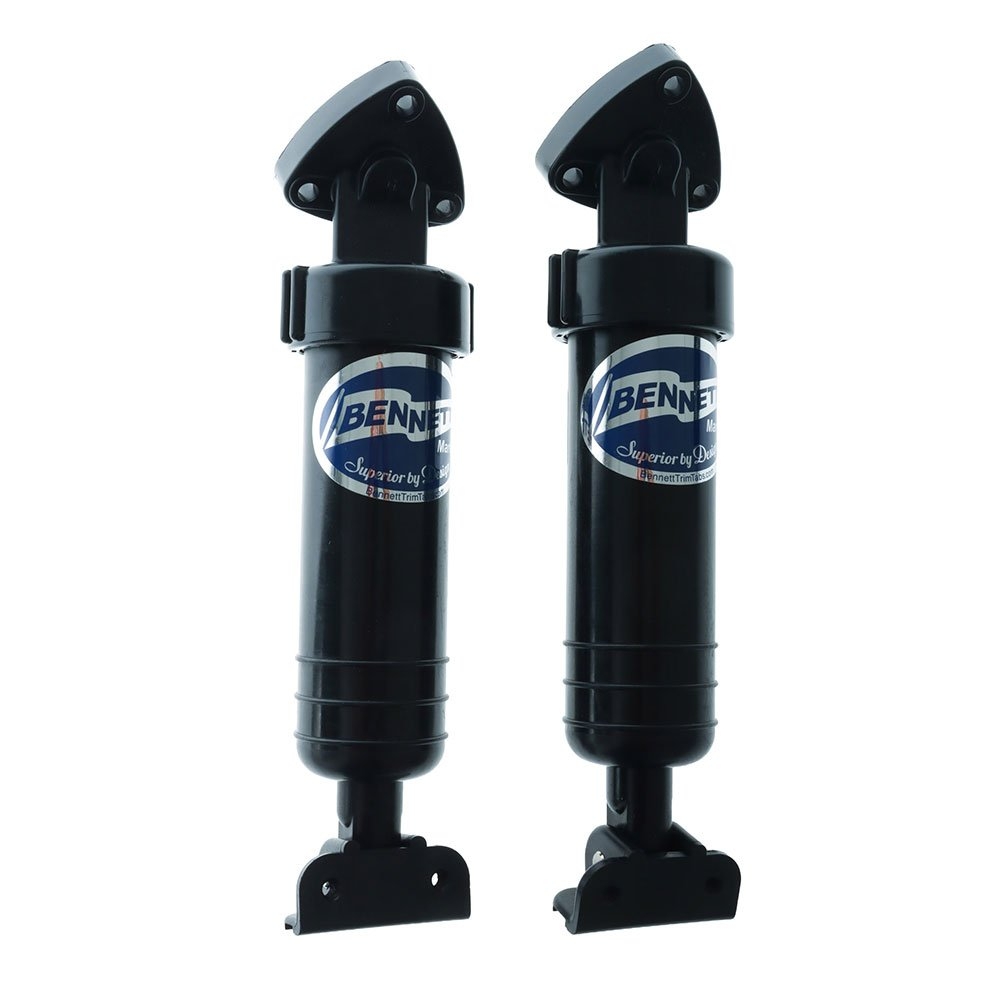 Bennett M120 Sport Trim Tab Kit 10 x 12 with Auto Tab Retractors and Rocker Switch