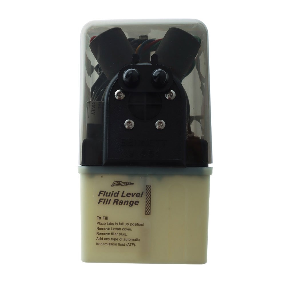 Bennett M120 Sport Trim Tab Kit 10 x 12 with Auto Tab Retractors and Rocker Switch