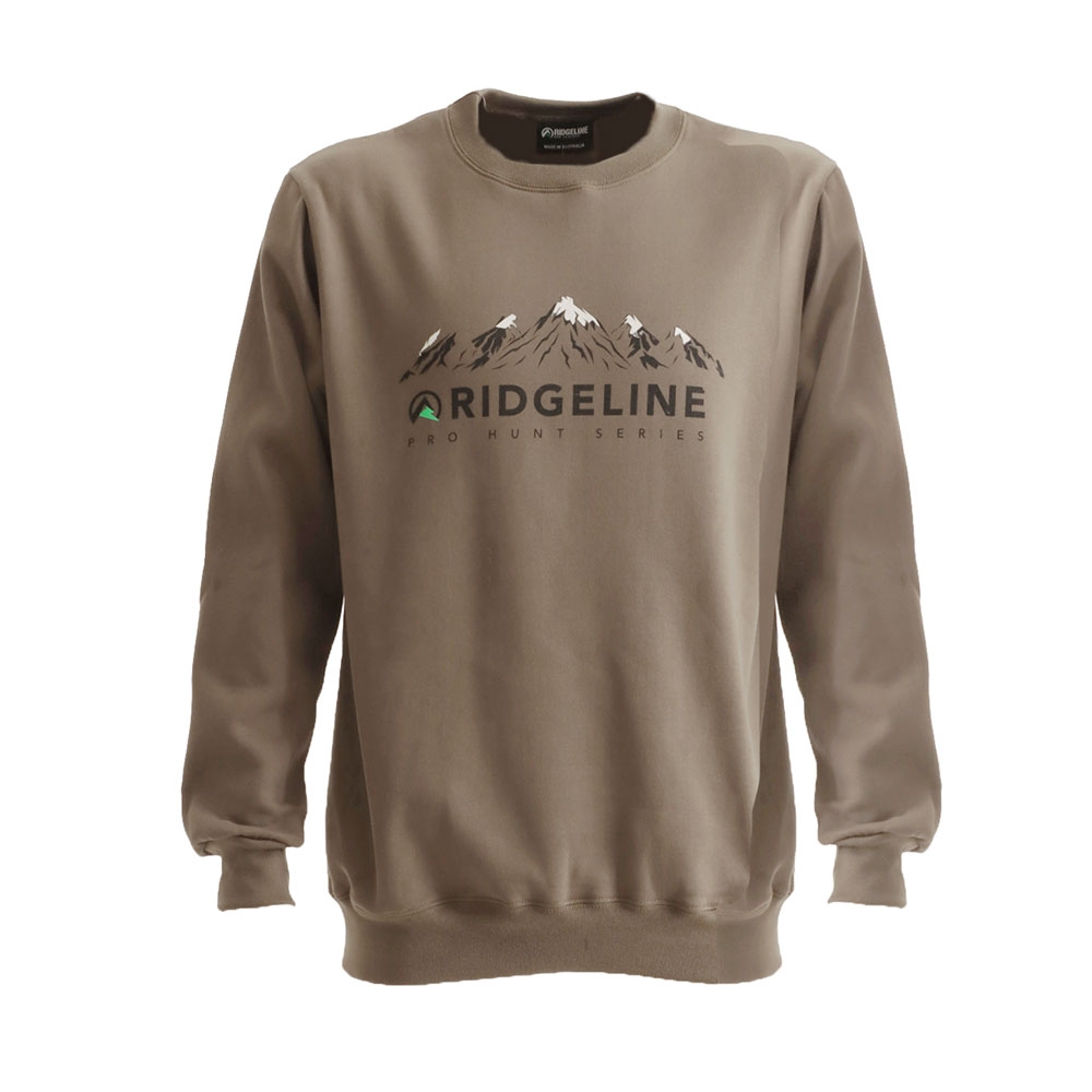 Ridgeline Pro Hunt Mens Crew Top Beech 2XL