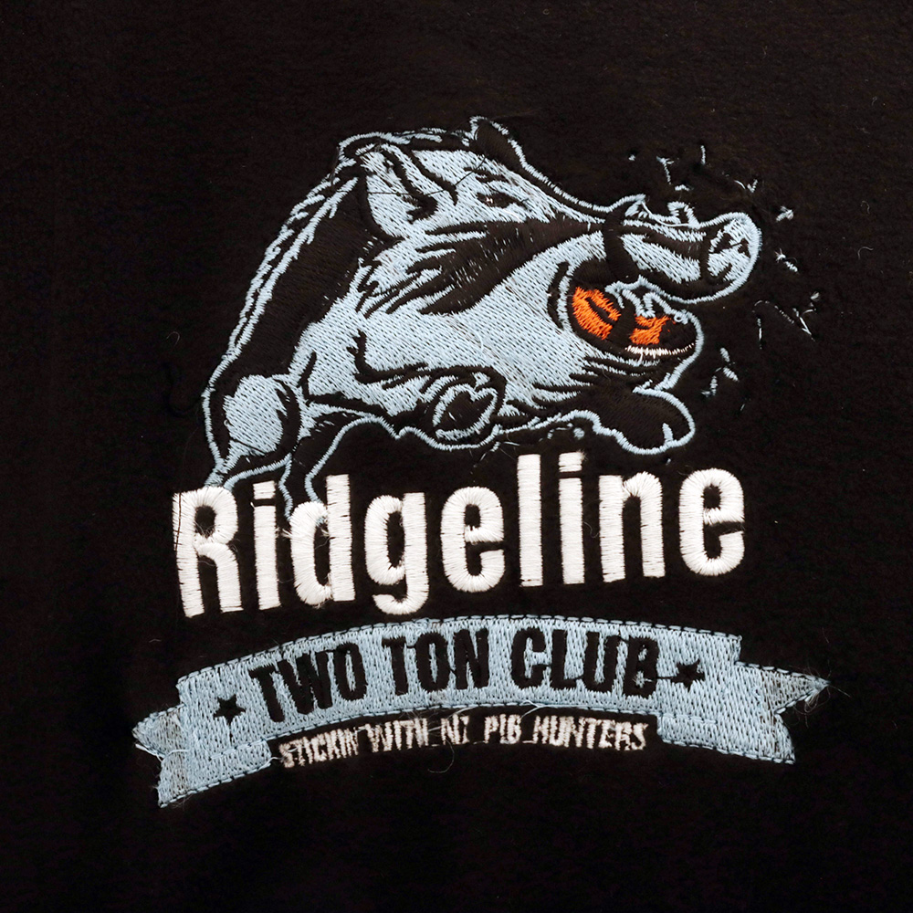 Ridgeline Two Ton Club Workmans T-Shirt Black