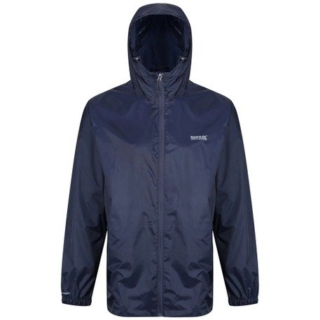 Regatta Pack It III Mens Waterproof Jacket Navy Large