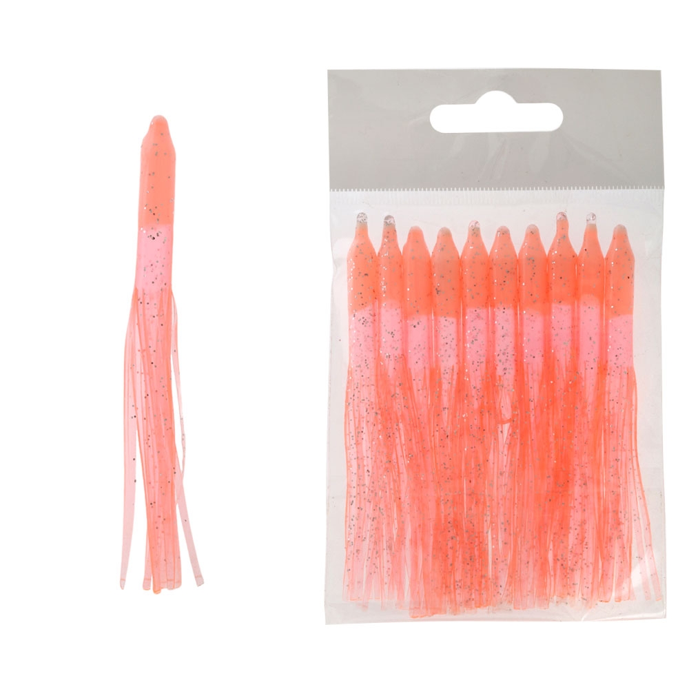 Needlefish Skirts 10cm Qty 10 Peach