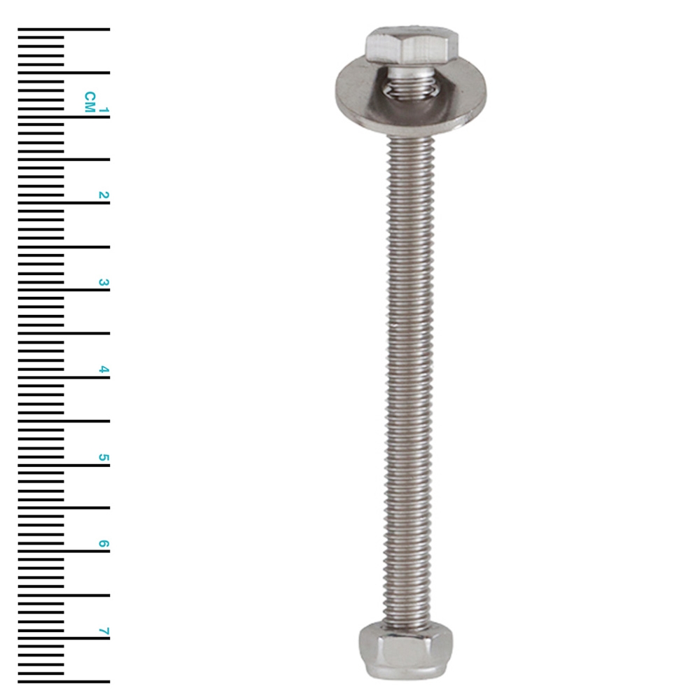Kilwell Longreach Outrigger Bases 42mm Stainless Pair