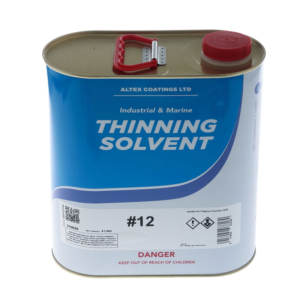 Altex Industrial and Marine Thinning Solvent #12 4L
