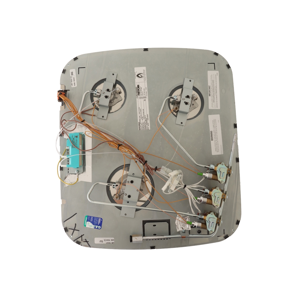 Thetford Topline 169 Triple Burner Gas Hob with Glass Lid