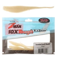 Z-Man Jerk ShadZ Scented Soft Bait 8.9cm Qty 5 Pearl Thumbnail Z-Man Jerk ShadZ Scented Soft Bait 8.9cm Qty 5 Pearl