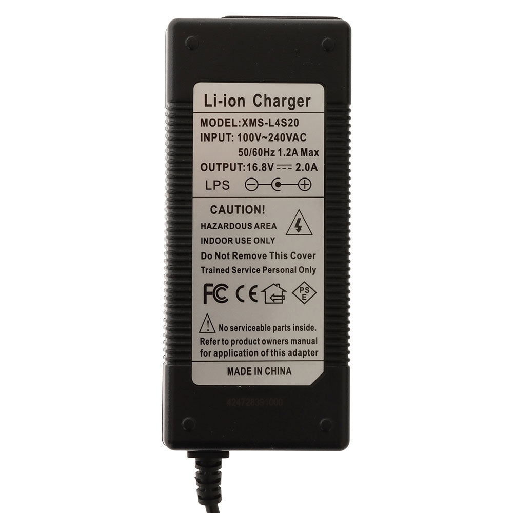 ManTackle Portable Electric Reel Lithium Battery Gen2 14.8V 5Ah Silver/Black