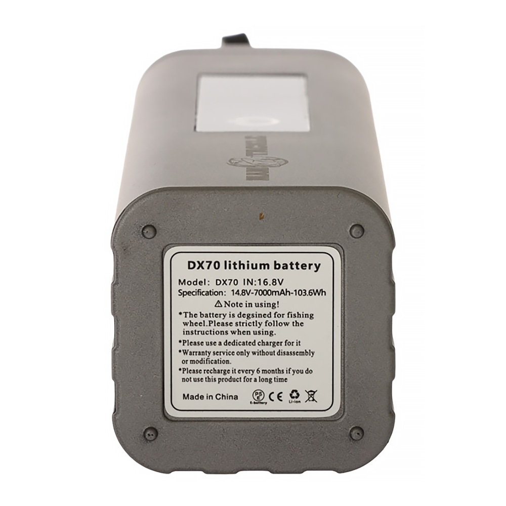 ManTackle Portable Lithium Battery Gen2 14.8V 7Ah Silver/Black