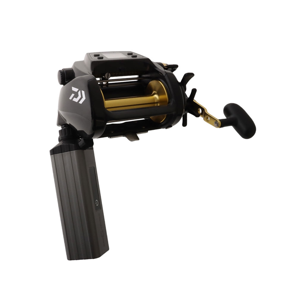 ManTackle Portable Electric Reel Lithium Battery Gen2 14.8V 10Ah Silver/Black