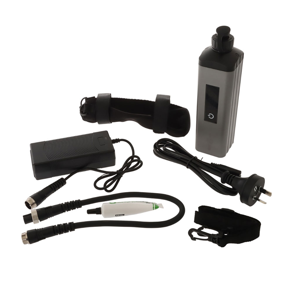 ManTackle Portable Electric Reel Lithium Battery Gen2 14.8V 10Ah Silver/Black