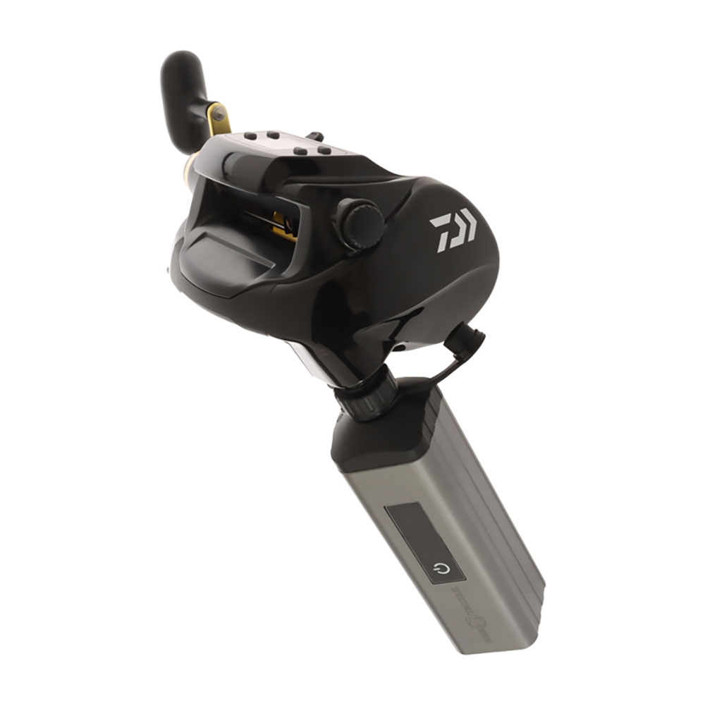 ManTackle Portable Electric Reel Lithium Battery Gen2 14.8V 10Ah Silver/Black