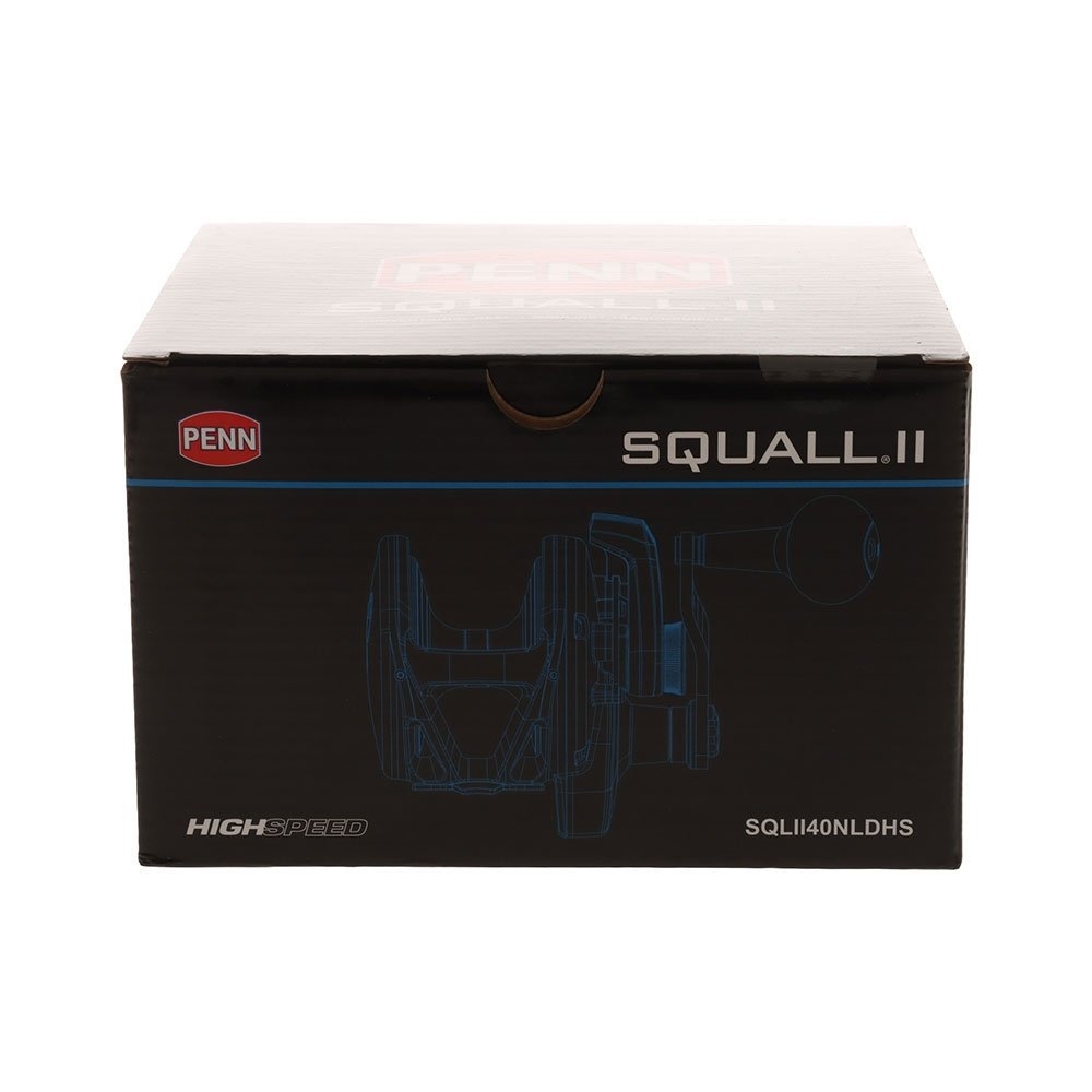 PENN Squall 40 Lever Drag Ugly Stik Black Tiger Boat Combo 7ft 25kg 2pc