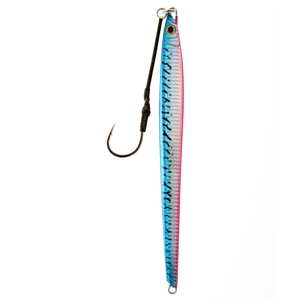 Zest Hardy Long Jig 200g Pink Mackerel