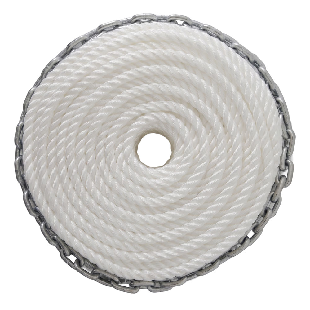 Anchor Rope & Chain Set - Galvanised Steel DIN766