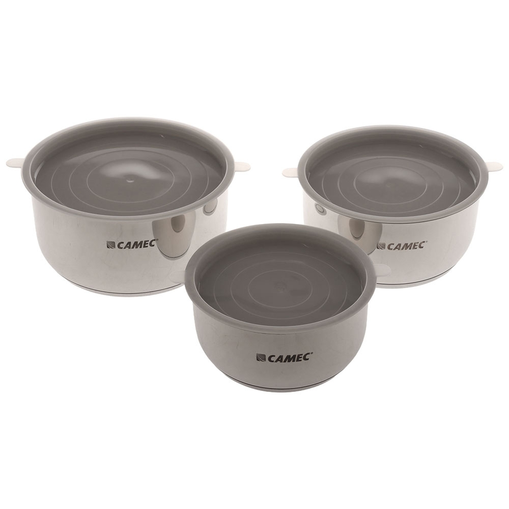 Camec Spacesaver Stainless Steel Pots and Pans Set