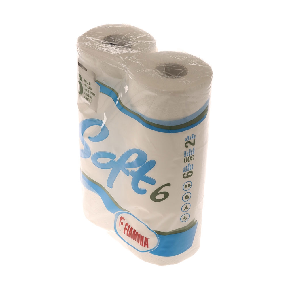 Fiamma 300 2-Ply Soft Toilet Paper 6 Rolls