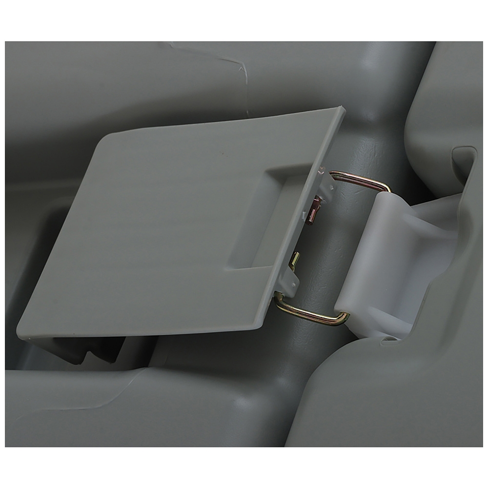 Camec Manual Flush Portable Toilet 20L