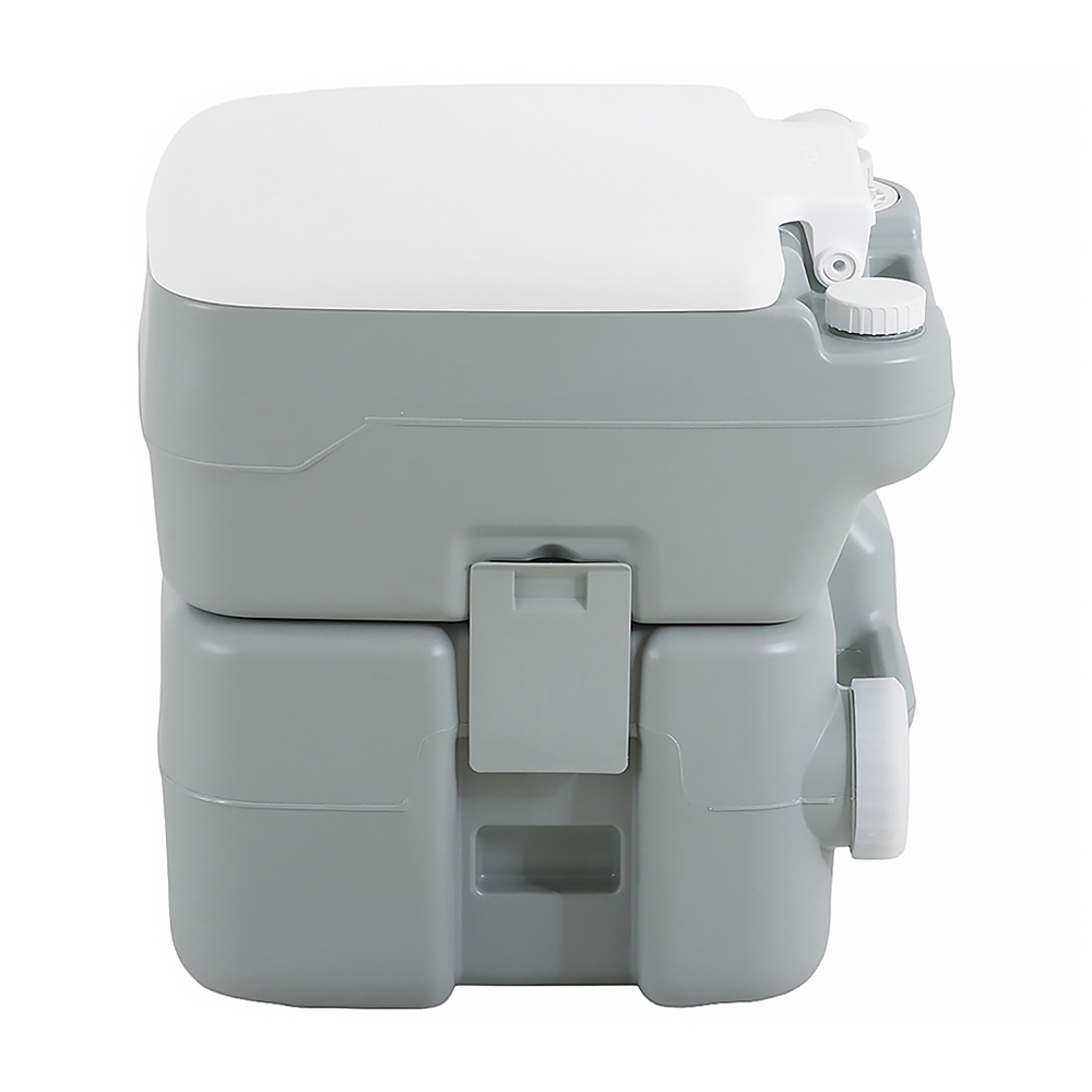 Camec Manual Flush Portable Toilet 20L