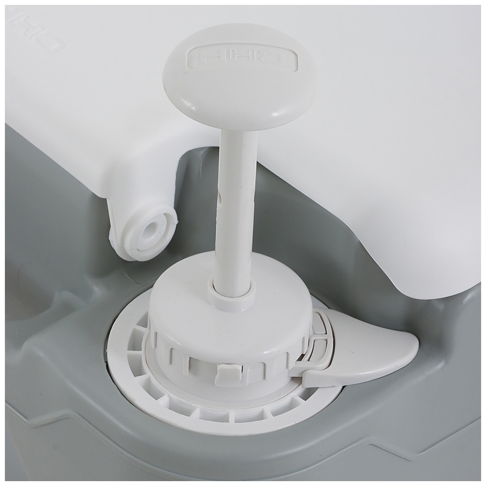 Camec Manual Flush Portable Toilet 20L