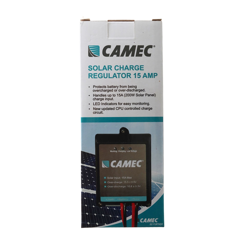 Camec Solar Charge Regulator 15A 12V