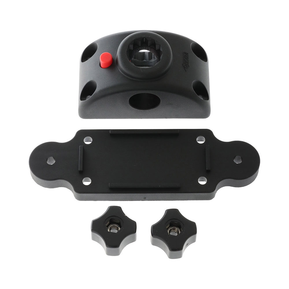 Trolling Motor Mount with Plug-In and Rail Mount Option