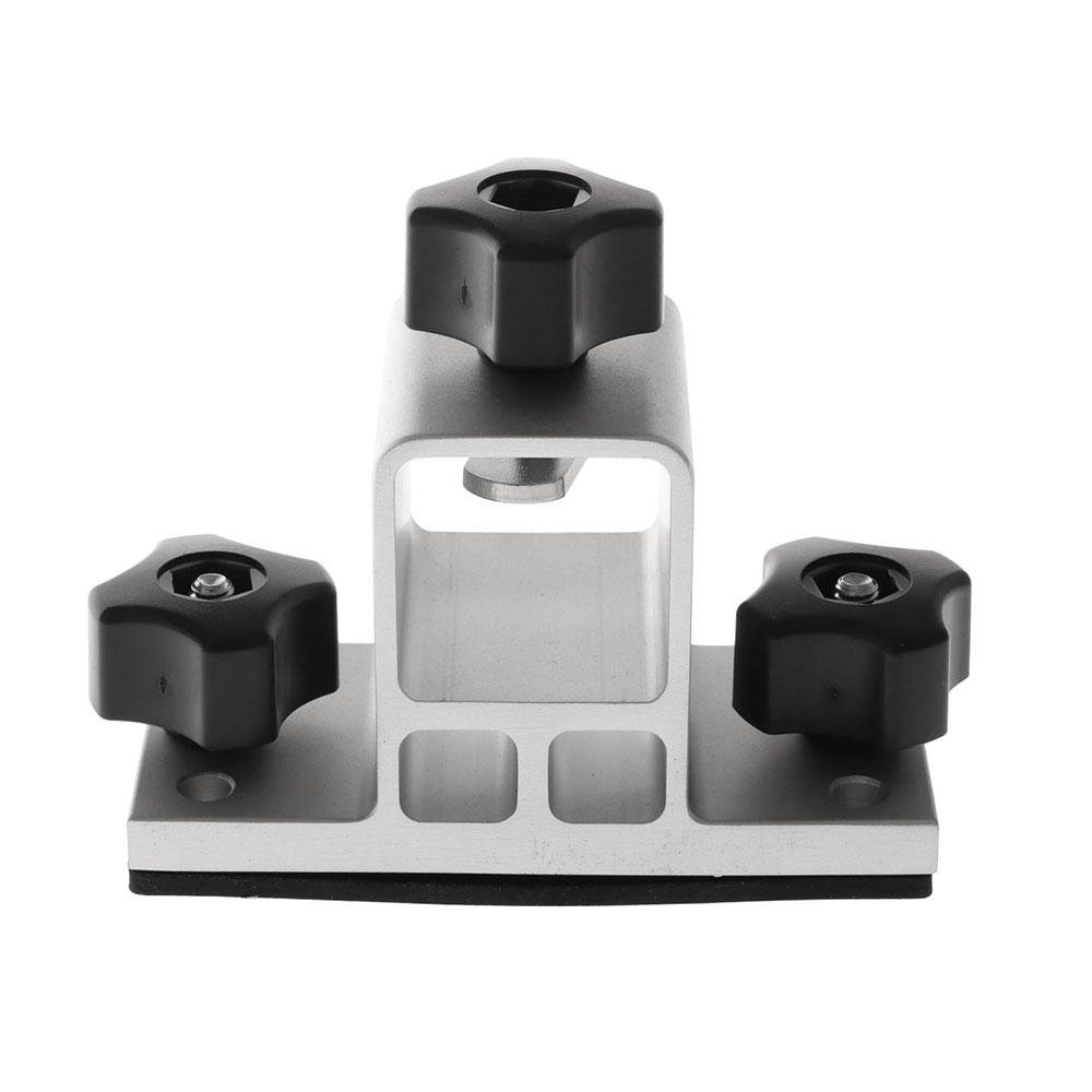 Trolling Motor Mount with Screw Fastening and Rail Mount Option