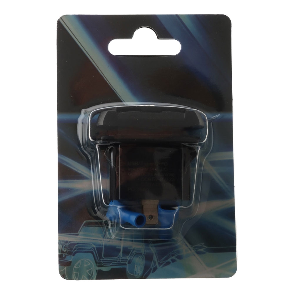 Dual USB Charger with Volt Meter