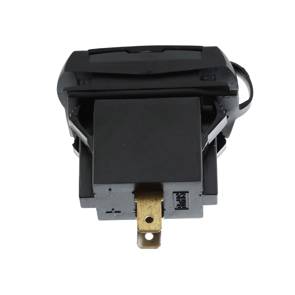 Dual USB Charger with Volt Meter