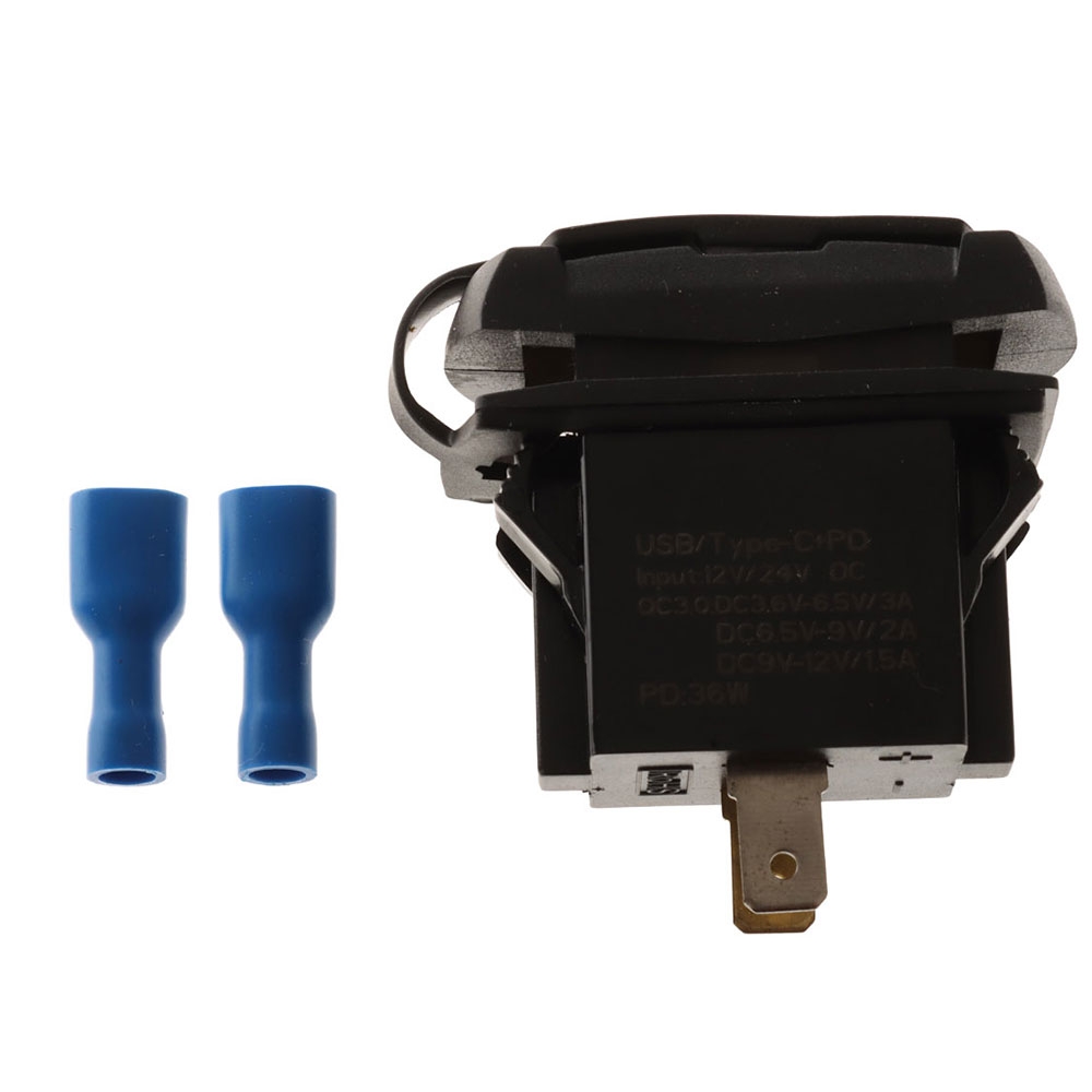 Dual USB Charger with Volt Meter