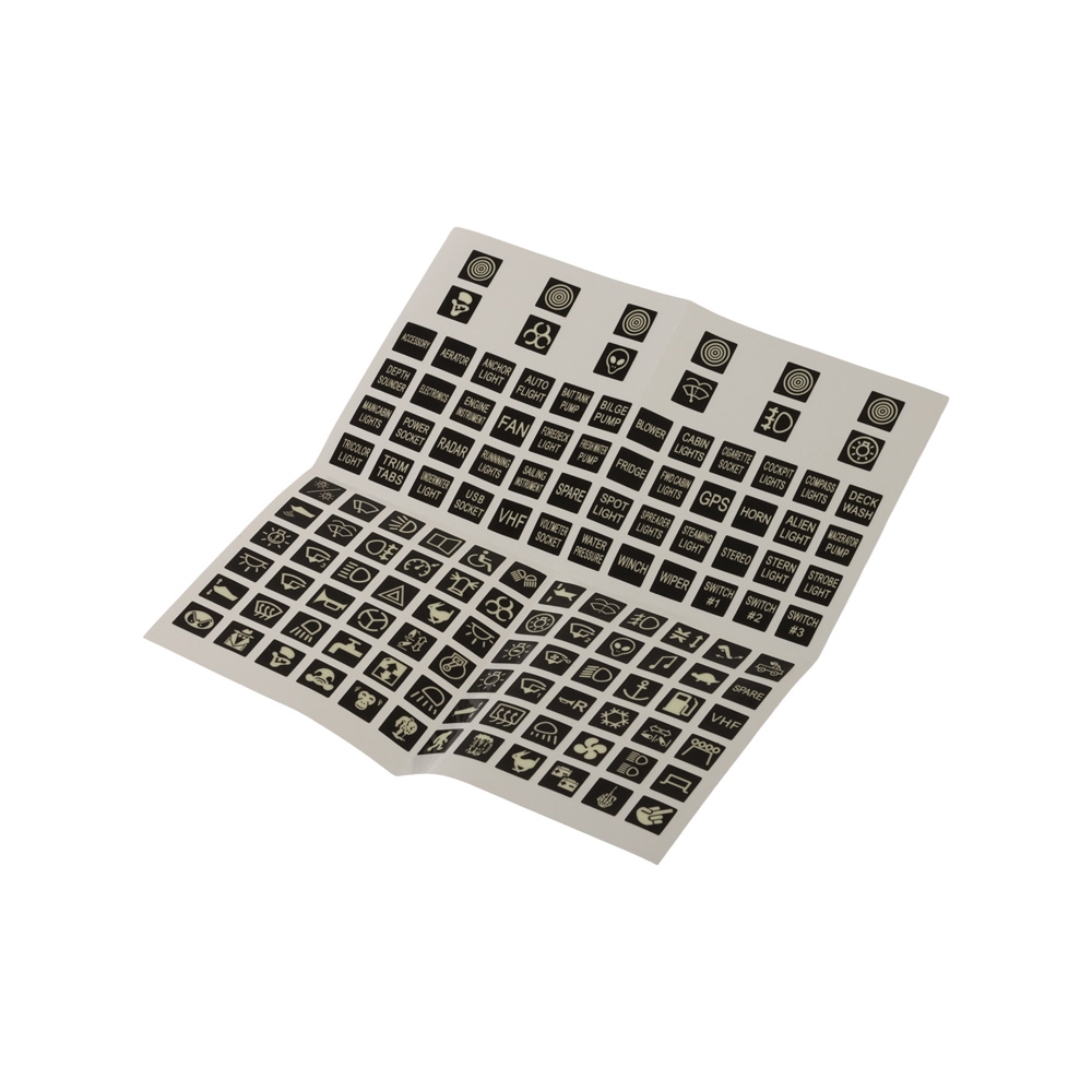 5-Gang Rocker Switch Panel with Dual USB Fast Charger 5V/4.8A