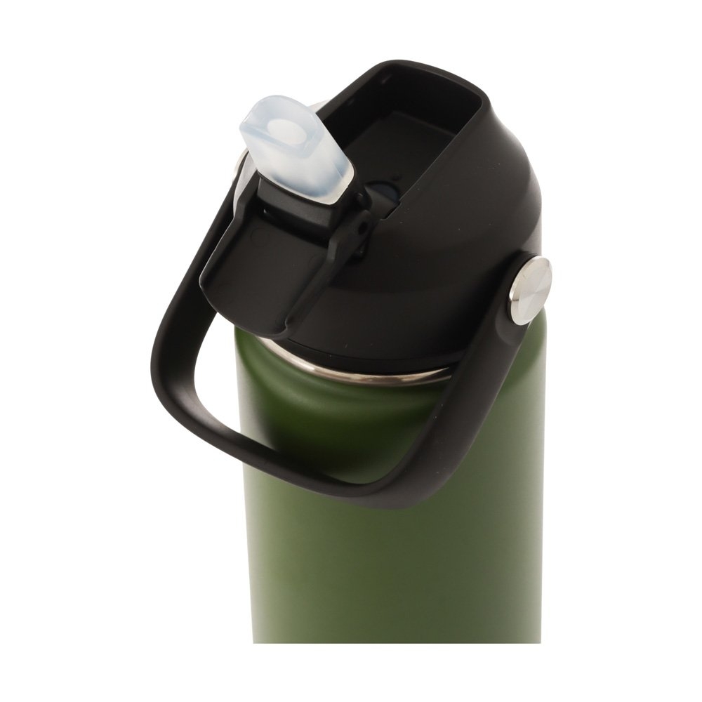 Icey-Tek Insulated Water Bottle with Straw Lid 530ml