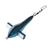 Williamson Exciter Trolling Bird 5in Blue
