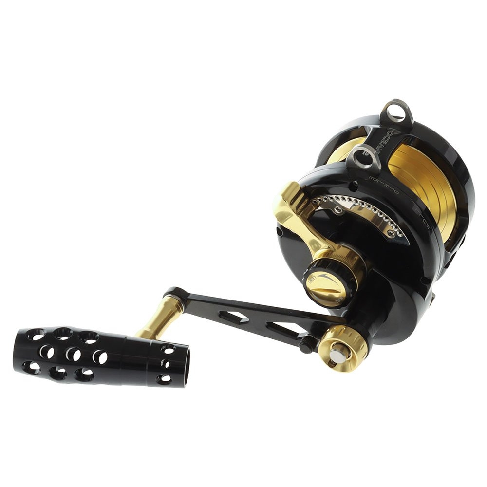 Maxel Oceanic Jig Star Phantom 2-Speed Jigging Combo 5ft 7in PE5-10 1pc Black/Gold