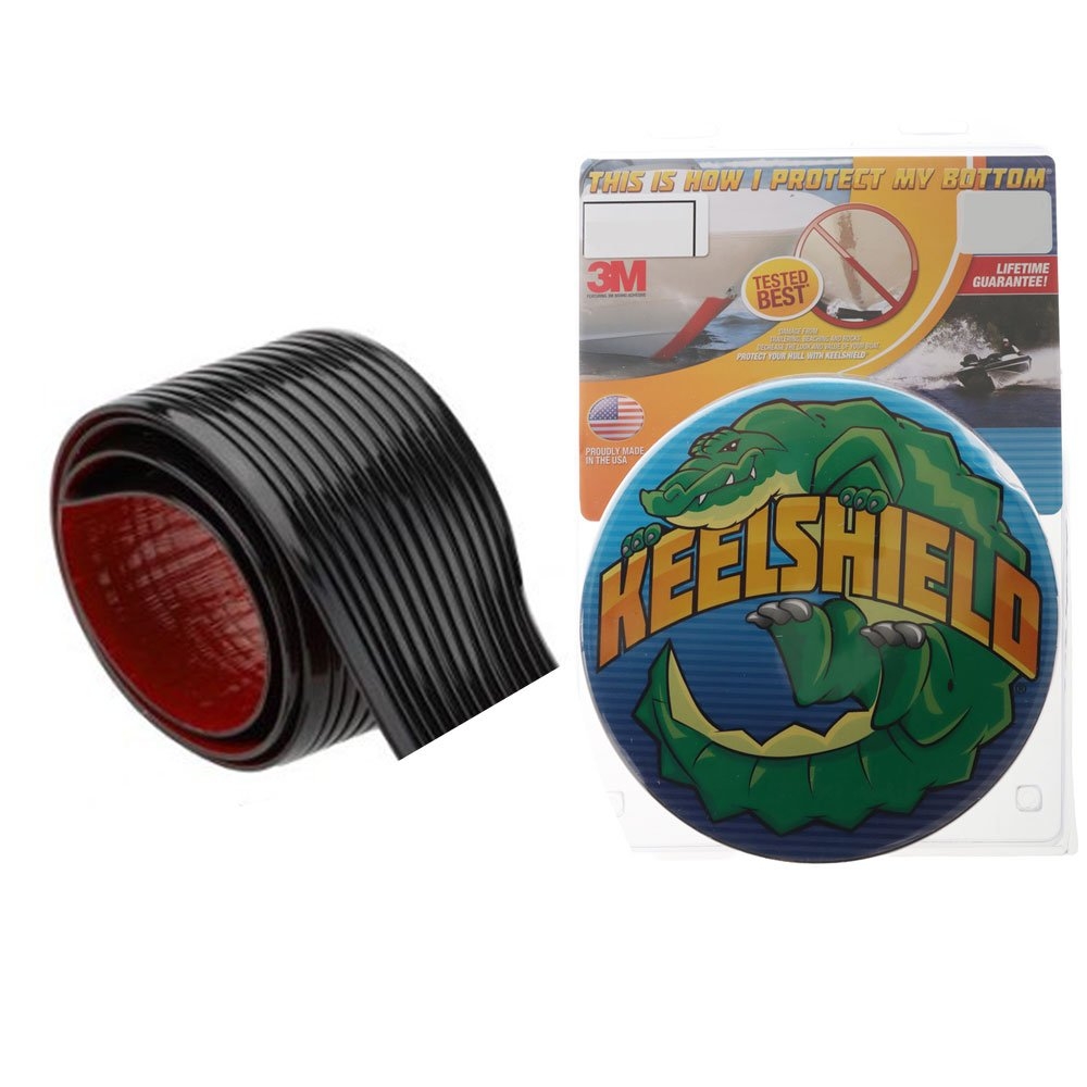  KeelShield Keel Protector Suits 17-18ft Boats 84in Black