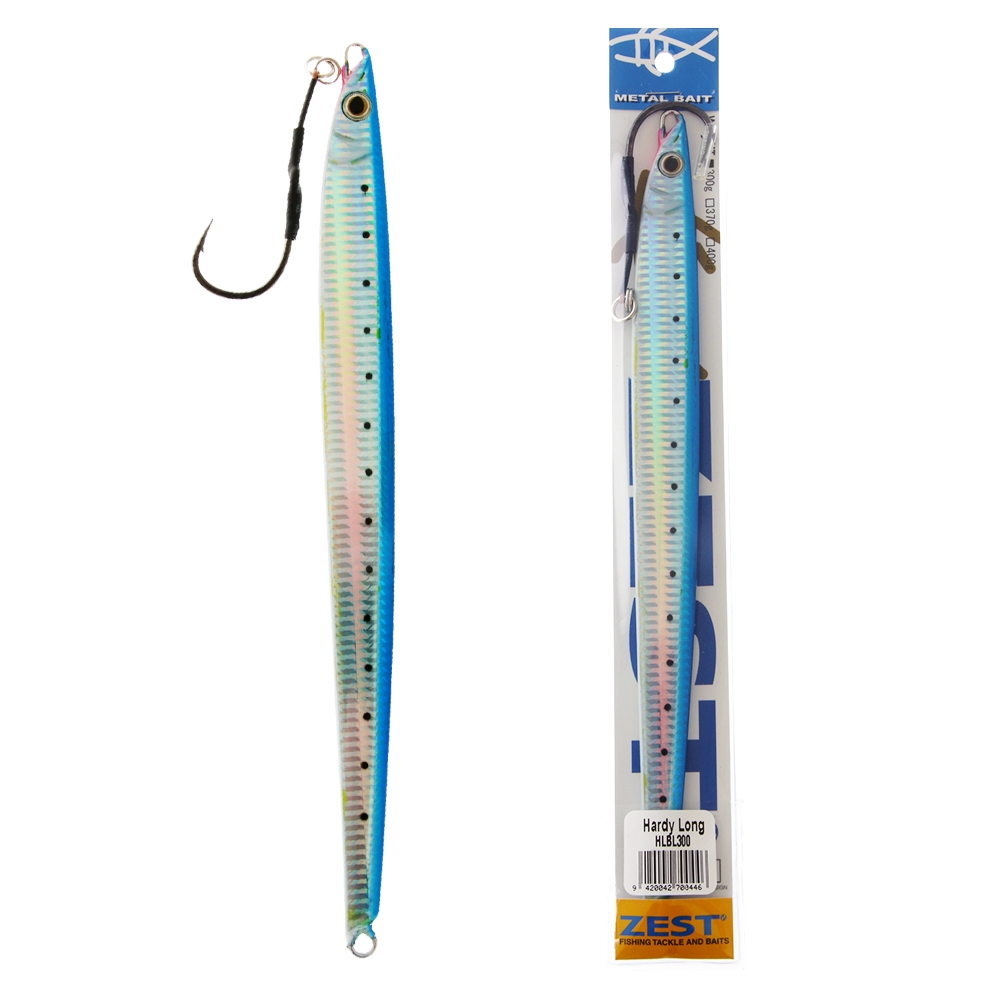 Zest Hardy Long Jig 300g Blue