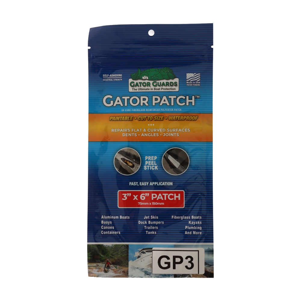 Gator Patch Boat Repair Patch 3 x 6in