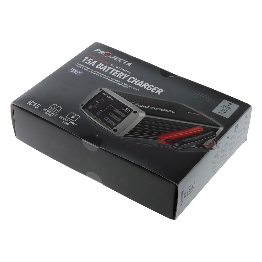 Projecta IC15 Intelli-Charge 7/5-Stage Automatic Battery Charger 12V 15A
