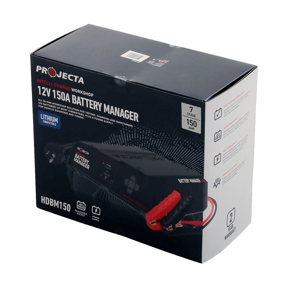 Projecta HDBM150 Intelli-Charge Workshop Automatic Battery Manager 12V 150A