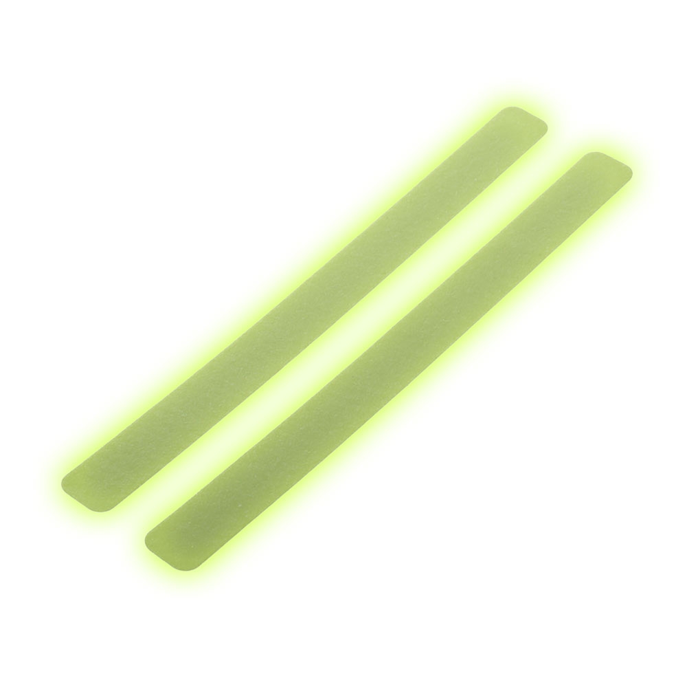 Glow in the Dark Non-Slip Step Strips Qty 2