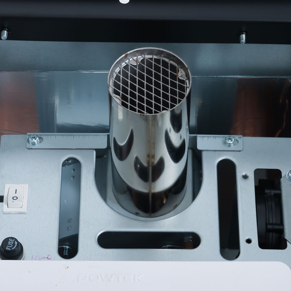 Fogatti InstaShower 6 RV Tankless Water Heater System Black Door