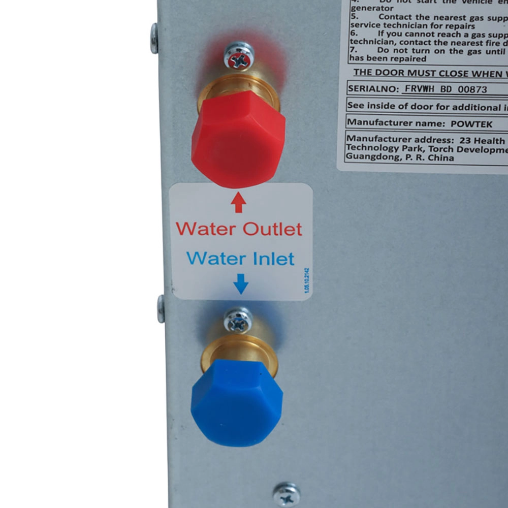 Fogatti InstaShower 6 RV Tankless Water Heater System Black Door Fogatti InstaShower 6 RV Tankless Water Heater System Black Door