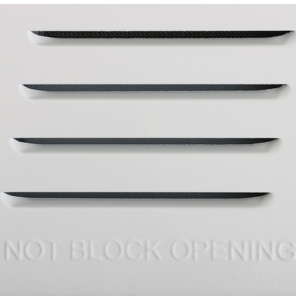 Fogatti InstaShower 6 RV Tankless Water Heater System White Door