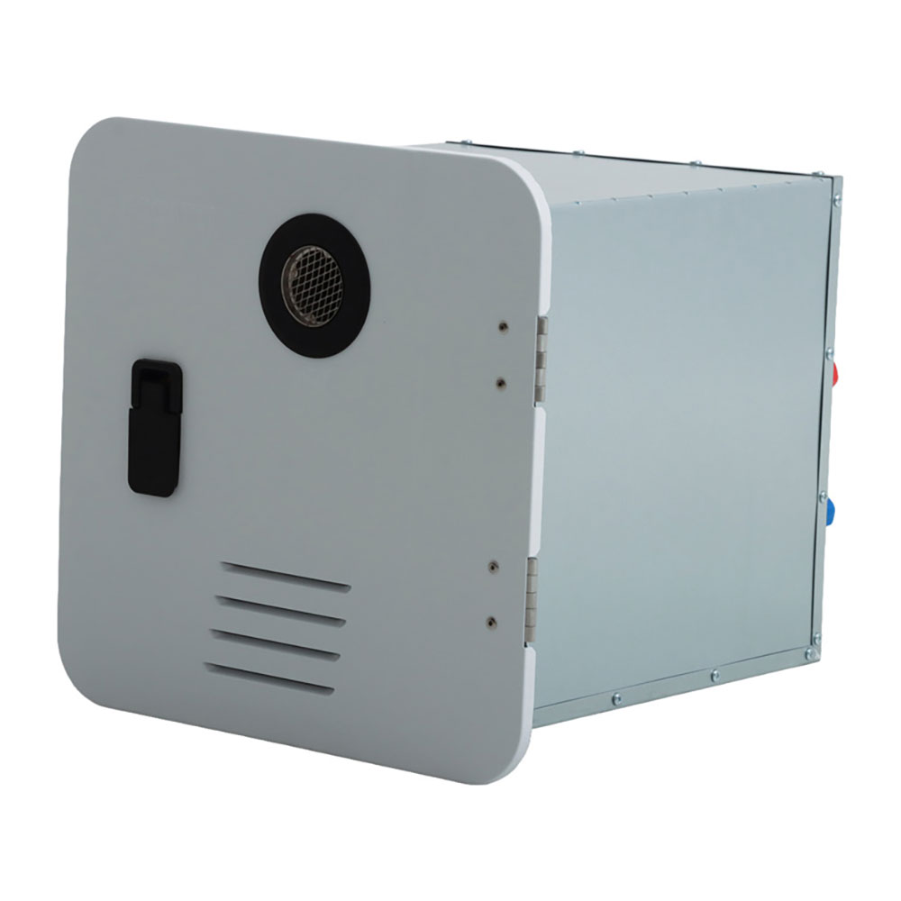 Fogatti InstaShower 6 RV Tankless Water Heater System White Door