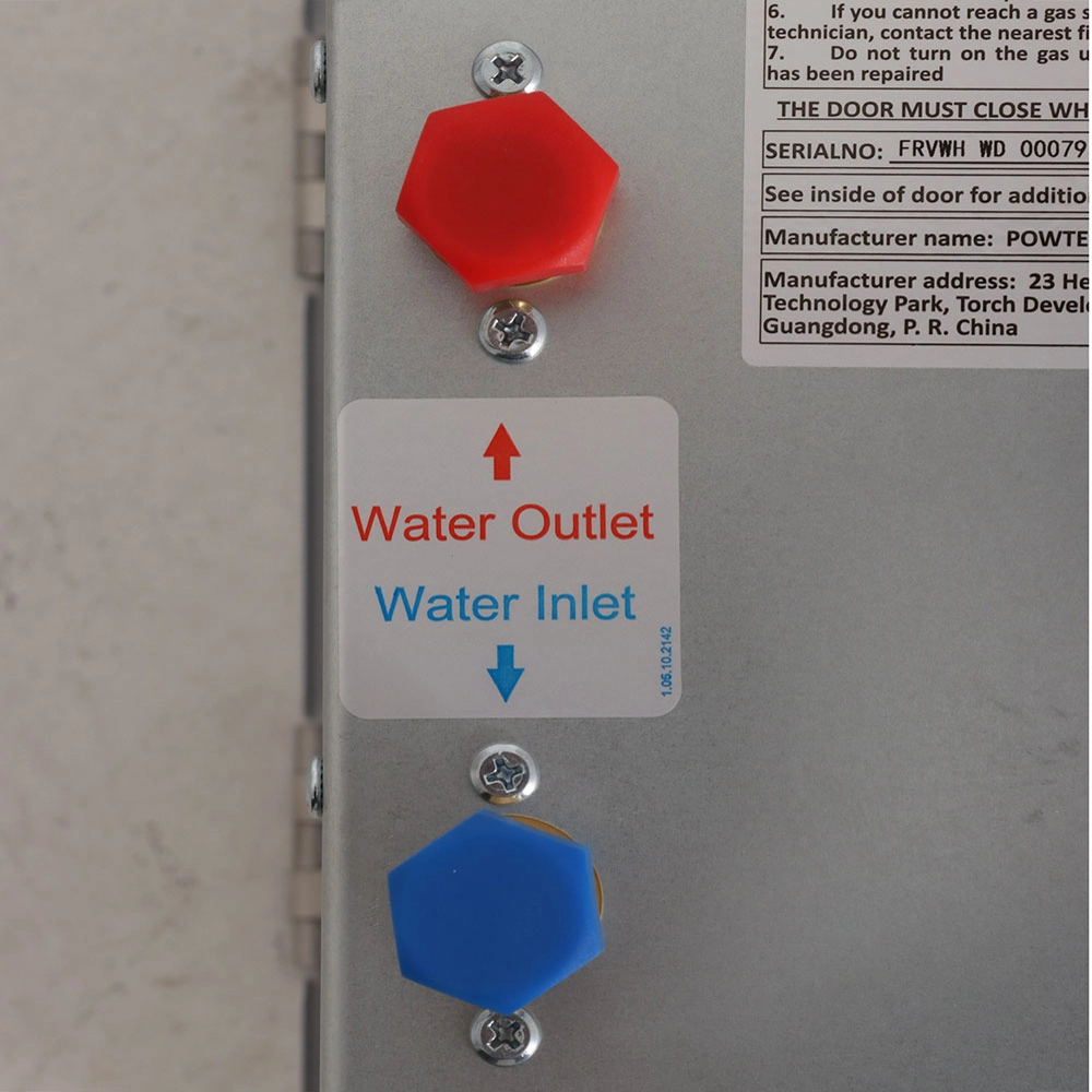 Fogatti InstaShower 6 RV Tankless Water Heater System White Door Fogatti InstaShower 6 RV Tankless Water Heater System White Door