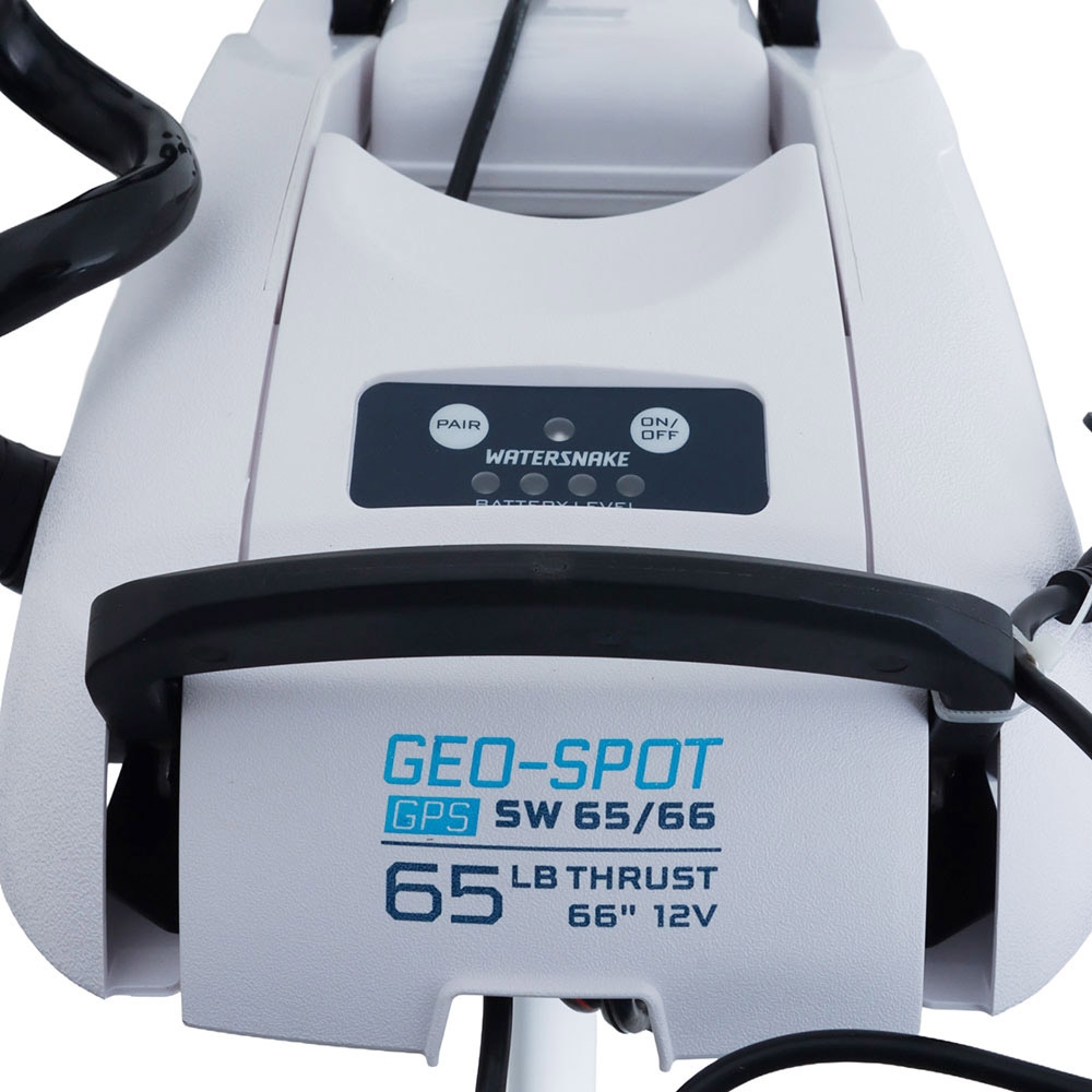 Watersnake Geo-Spot GPS 65lb Bow Mount Electric Motor 66in 12v